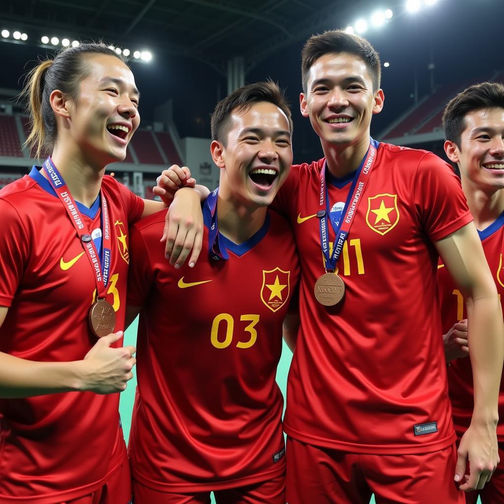 U23 Việt Nam giành huy chương đồng Asiad 2018