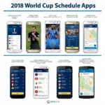 Ứng dụng lịch thi đấu World Cup 2018