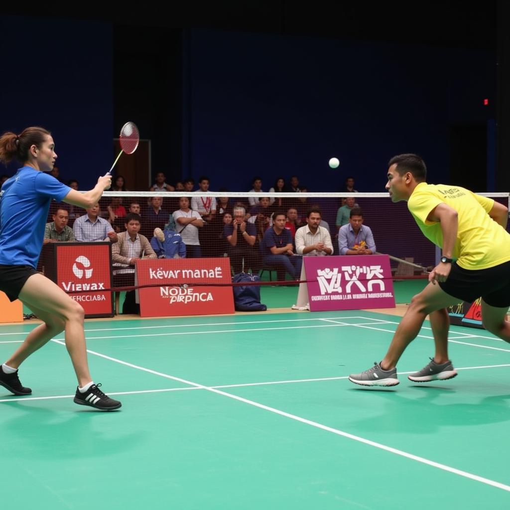 Trận chung kết Yonex Sunrise VN Open 2019 diễn ra kịch tính