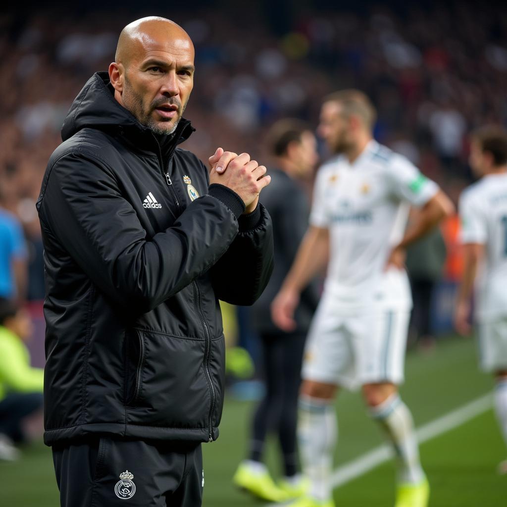 Zidane dẫn dắt Real Madrid vô địch